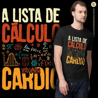 A LISTA DE CÁLCULO É O MEU CARDIO [1] [UNISSEX]