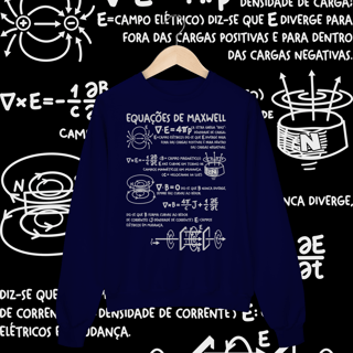 Nome do produtoEQUAÇÕES DE MAXWELL [2] [MOLETOM UNISSEX]