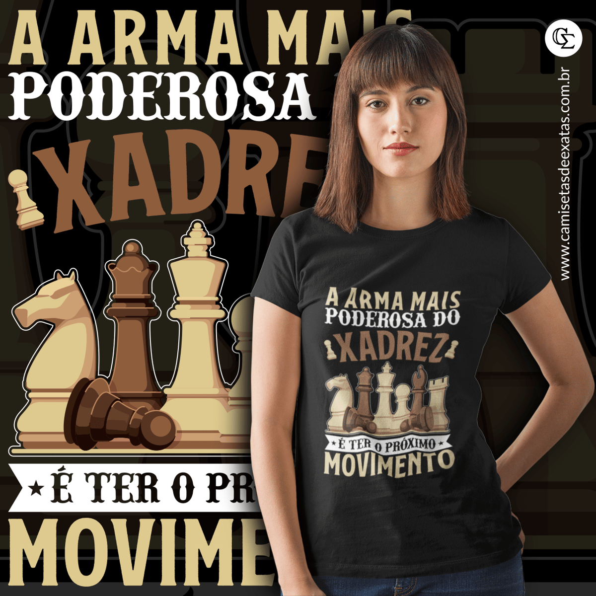 Nome do produto: A ARMA MAIS PODEROSA DO XADREZ [BABY LONG]