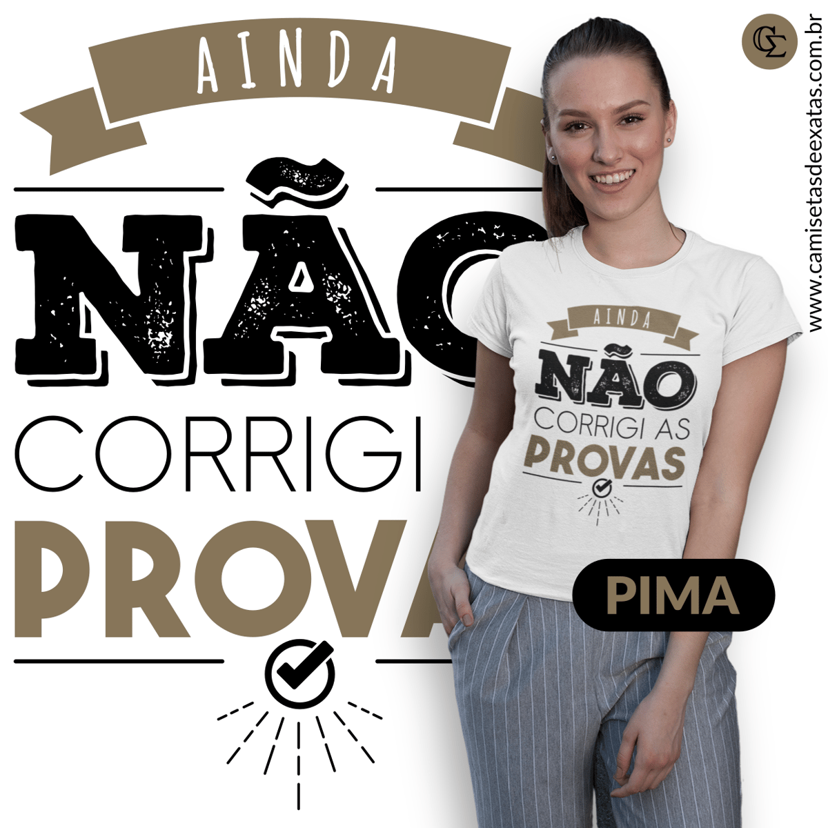 Nome do produto: AINDA NÃO CORRIGI AS PROVAS 2 - PIMA [BABY LONG]