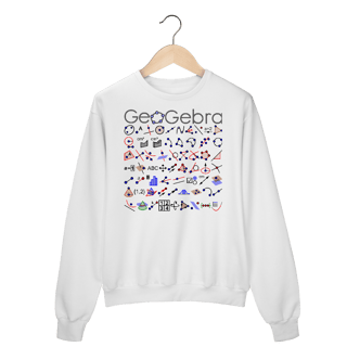 Nome do produto BOTÕES DO GEOGEBRA [2] [MOLETOM UNISSEX]