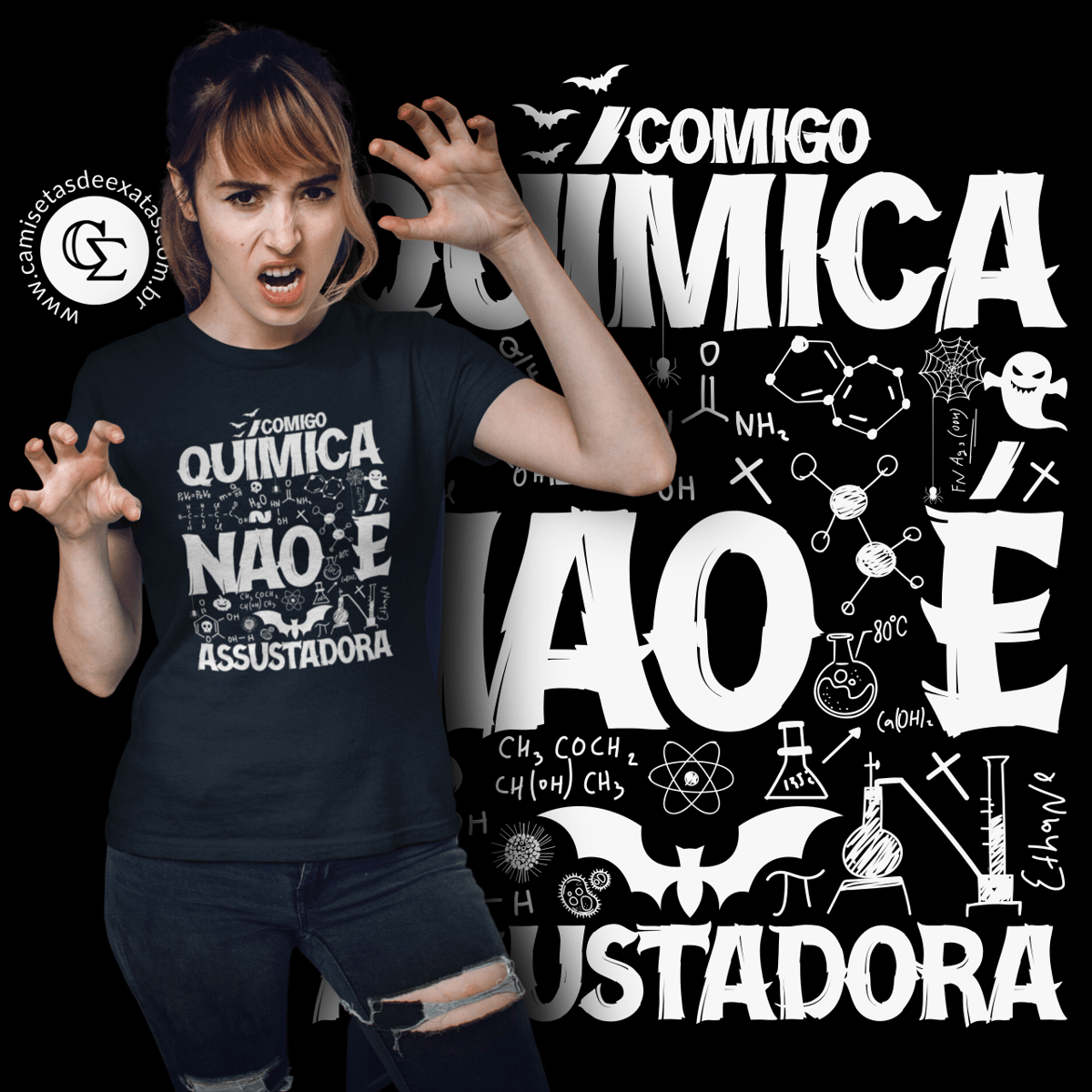Nome do produto: QUÍMICA NÃO É ASSUSTADORA [2] [BABY LONG]