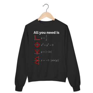 Nome do produtoALL YOU NEED IS LOVE [2] [MOLETOM UNISSEX]