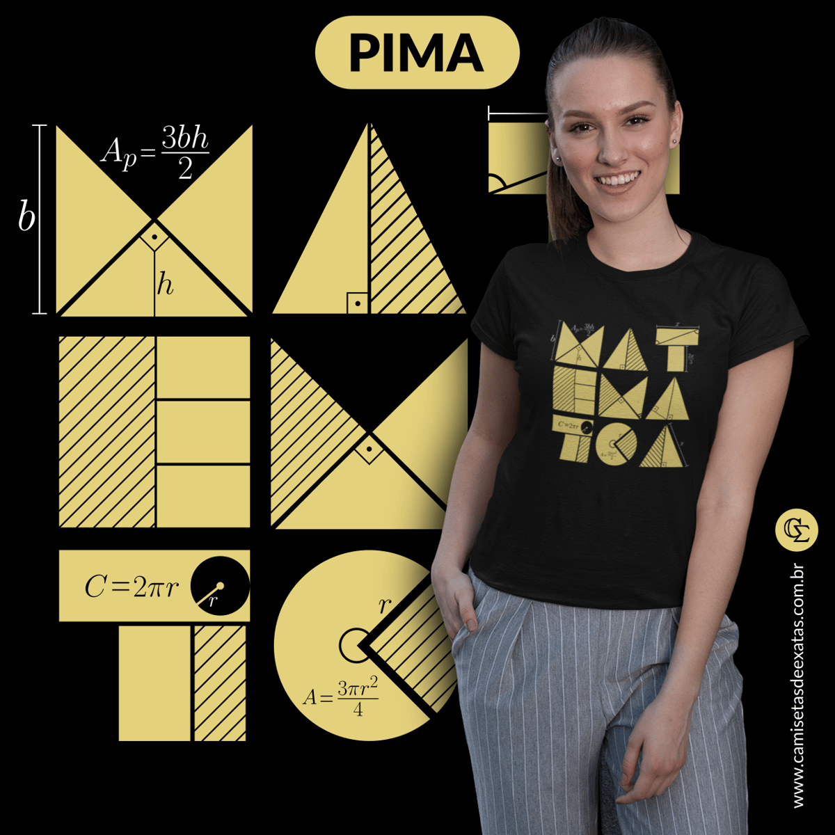 Nome do produto: MATEMÁTICA NA ÁREA 3 - PIMA [BABY LONG]