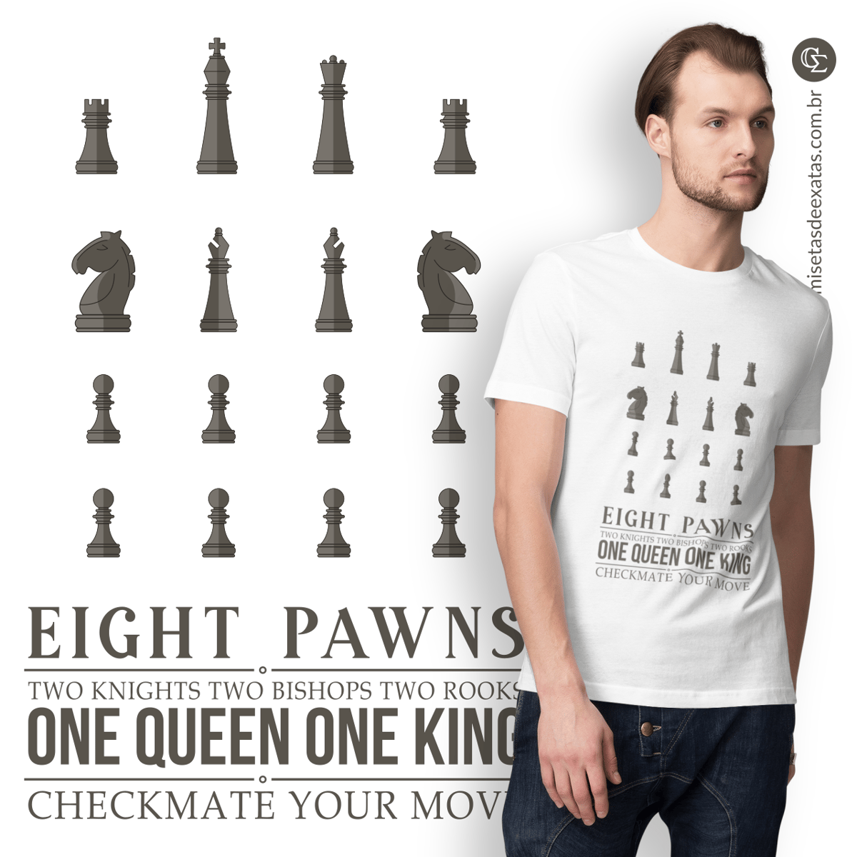 Nome do produto: CHECKMATE YOUR MOVE [1]