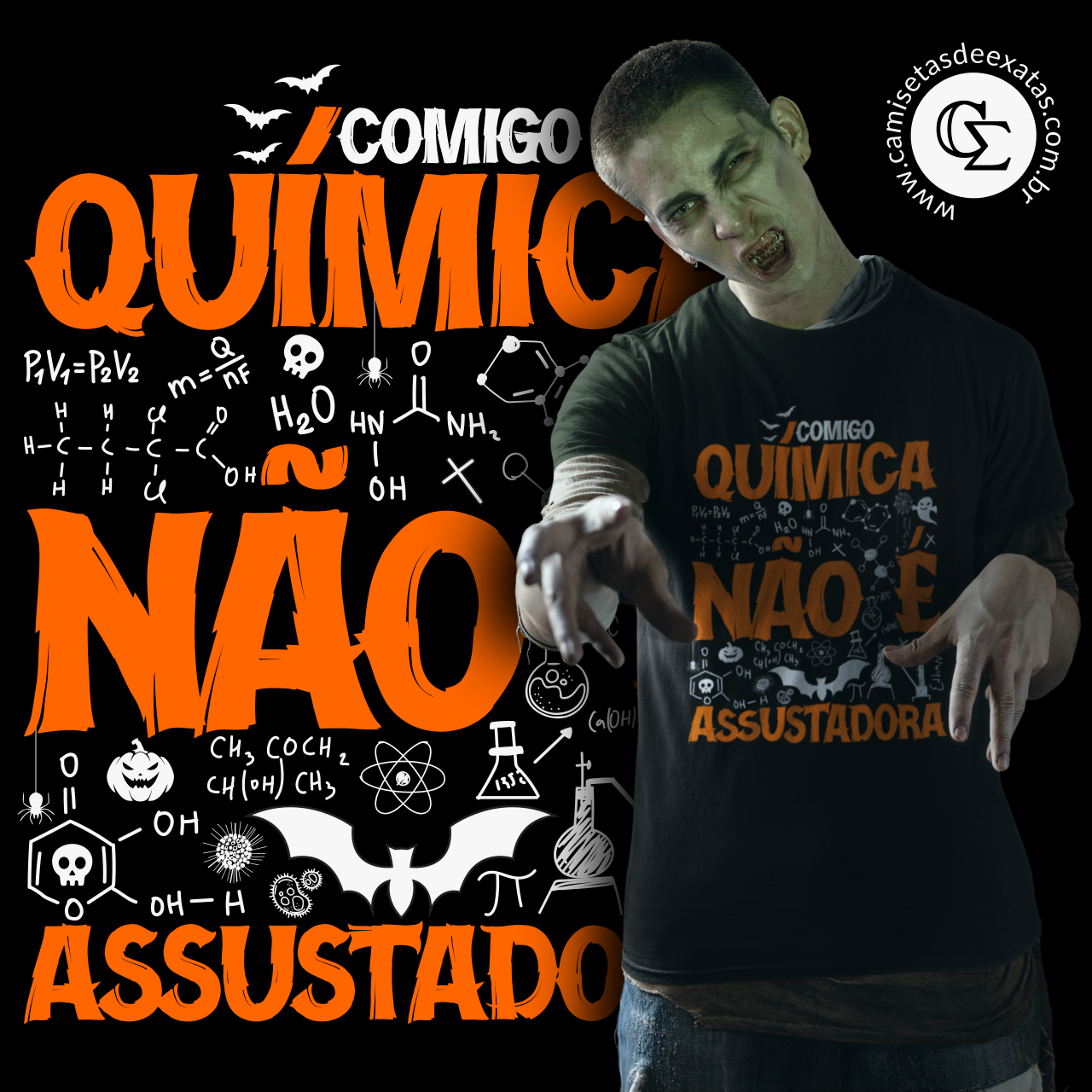 QUÍMICA NÃO É ASSUSTADORA [1] [UNISSEX]