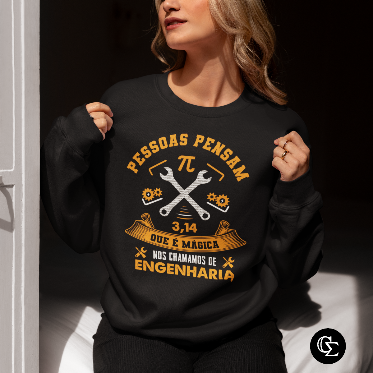 Nome do produto: NÓS CHAMAMOS DE ENGENHARIA [MOLETOM UNISSEX]
