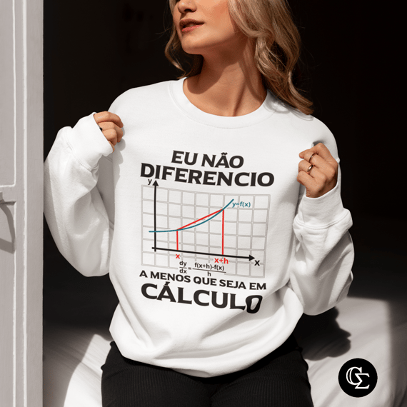 EU NÃO DIFERENCIO [2] [MOLETOM UNISSEX]