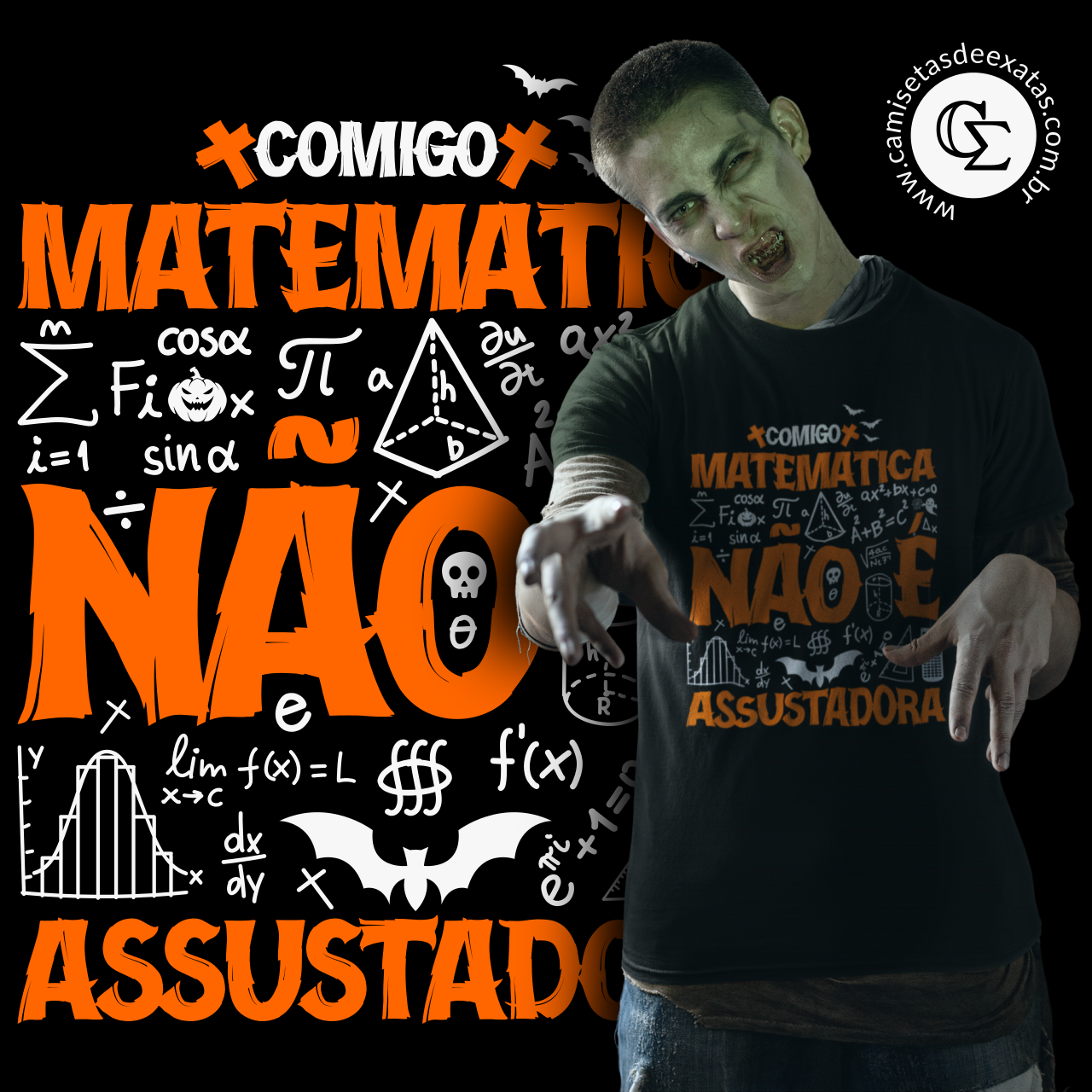 MATEMÁTICA NÃO É ASSUSTADORA [1] [UNISSEX]