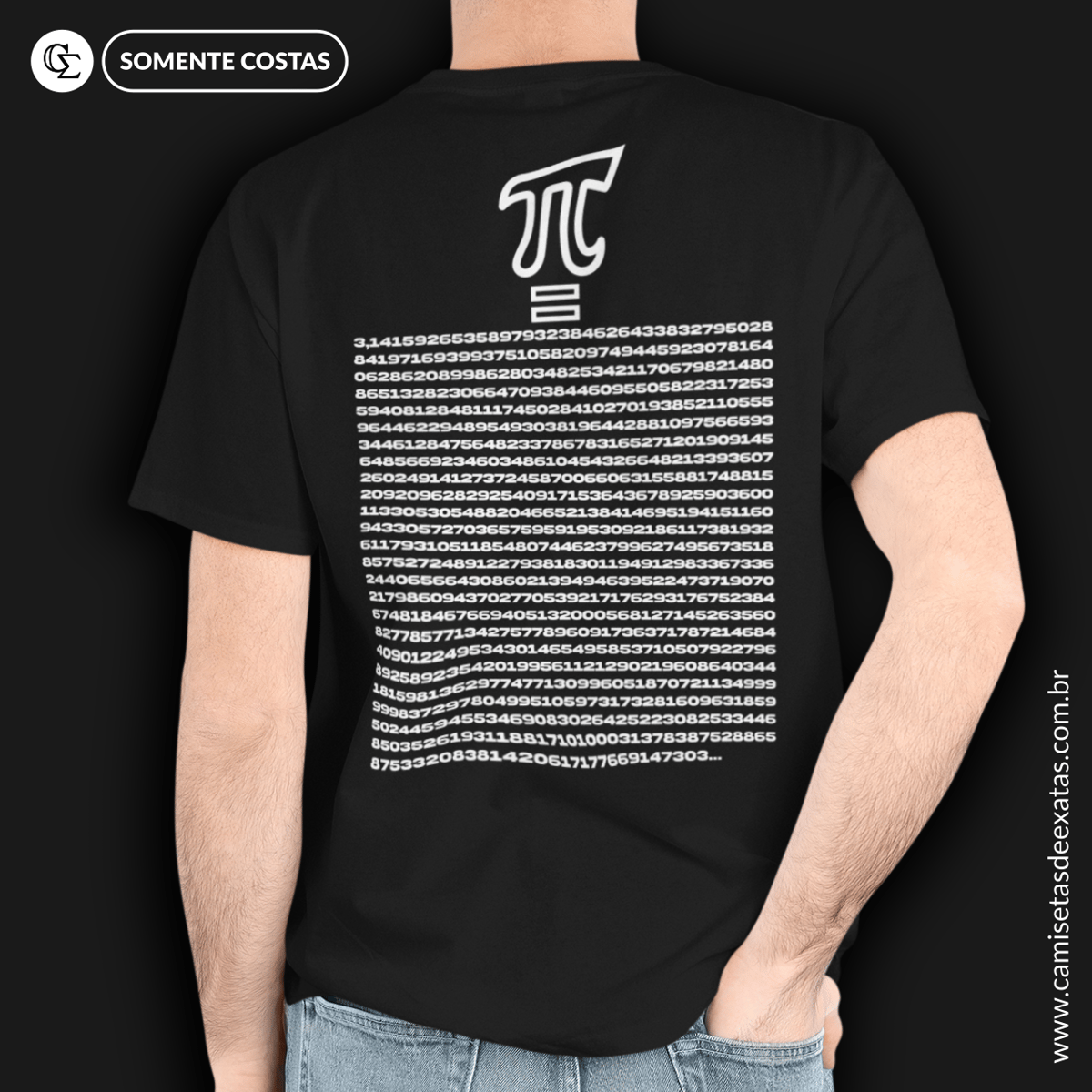 Nome do produto: NÚMERO PI [8] [COSTAS]