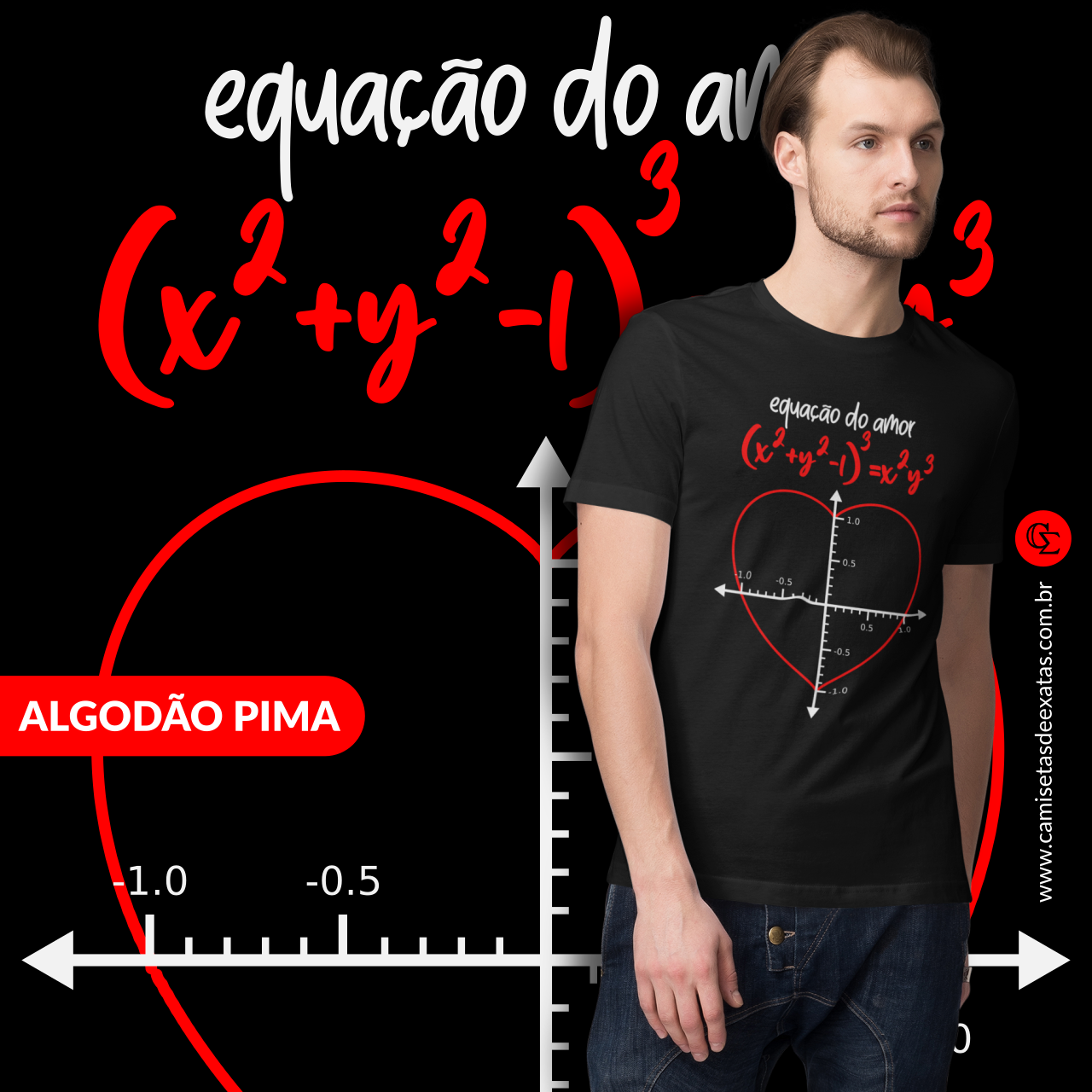 EQUAÇÃO DO AMOR - PIMA [UNISSEX]