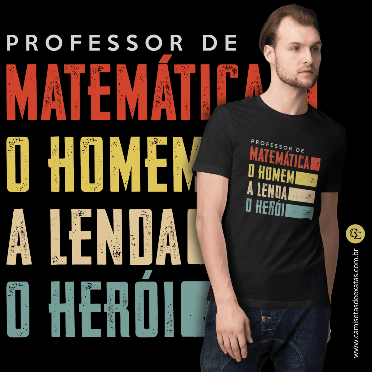 Nome do produto: PROFESSOR DE MATEMÁTICA [UNISSEX]