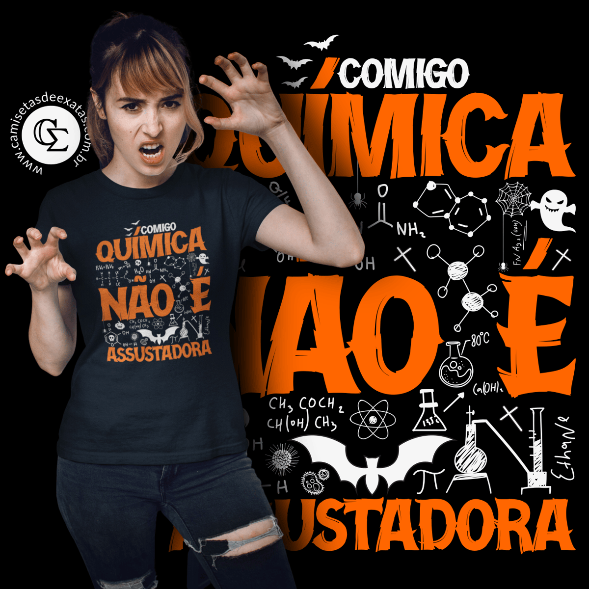 Nome do produto: QUÍMICA NÃO É ASSUSTADORA [1] [BABY LONG]