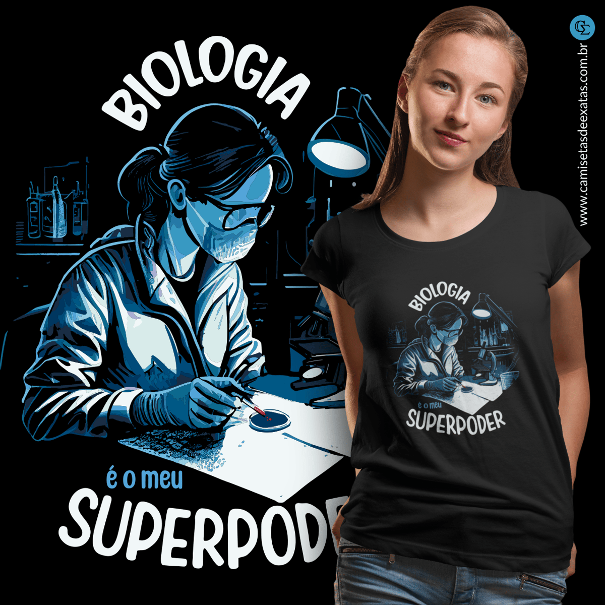 Nome do produto: BIOLOGIA É O MEU SUPERPODER