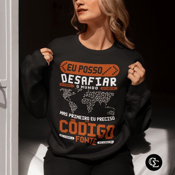 CÓDIGO FONTE [2] [MOLETOM UNISSEX]