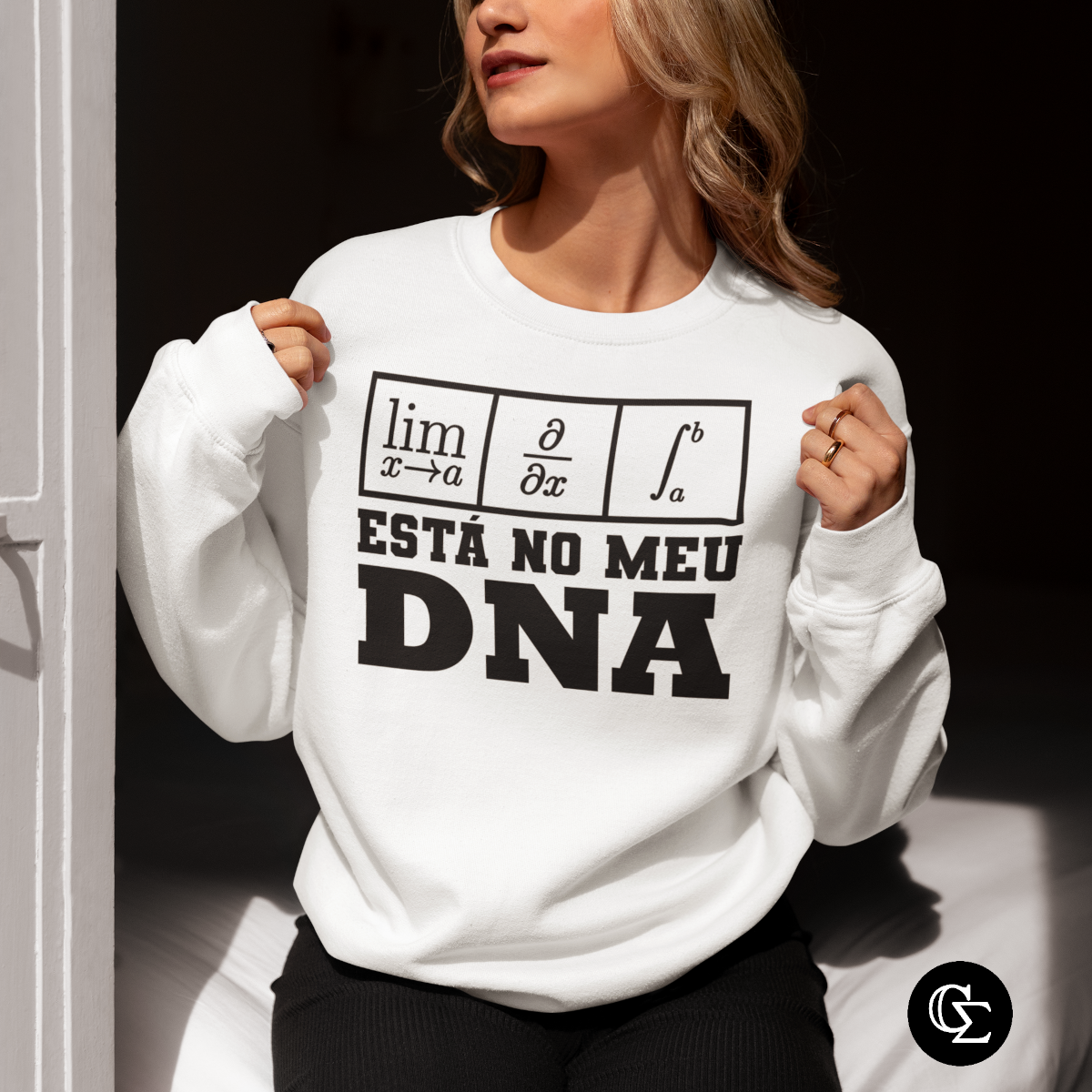 Nome do produto: ESTÁ NO MEU DNA - CÁLCULO [3] [MOLETOM UNISSEX]