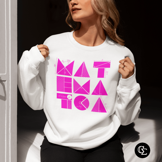 MATEMÁTICA NA ÁREA 8 [MOLETOM UNISSEX]