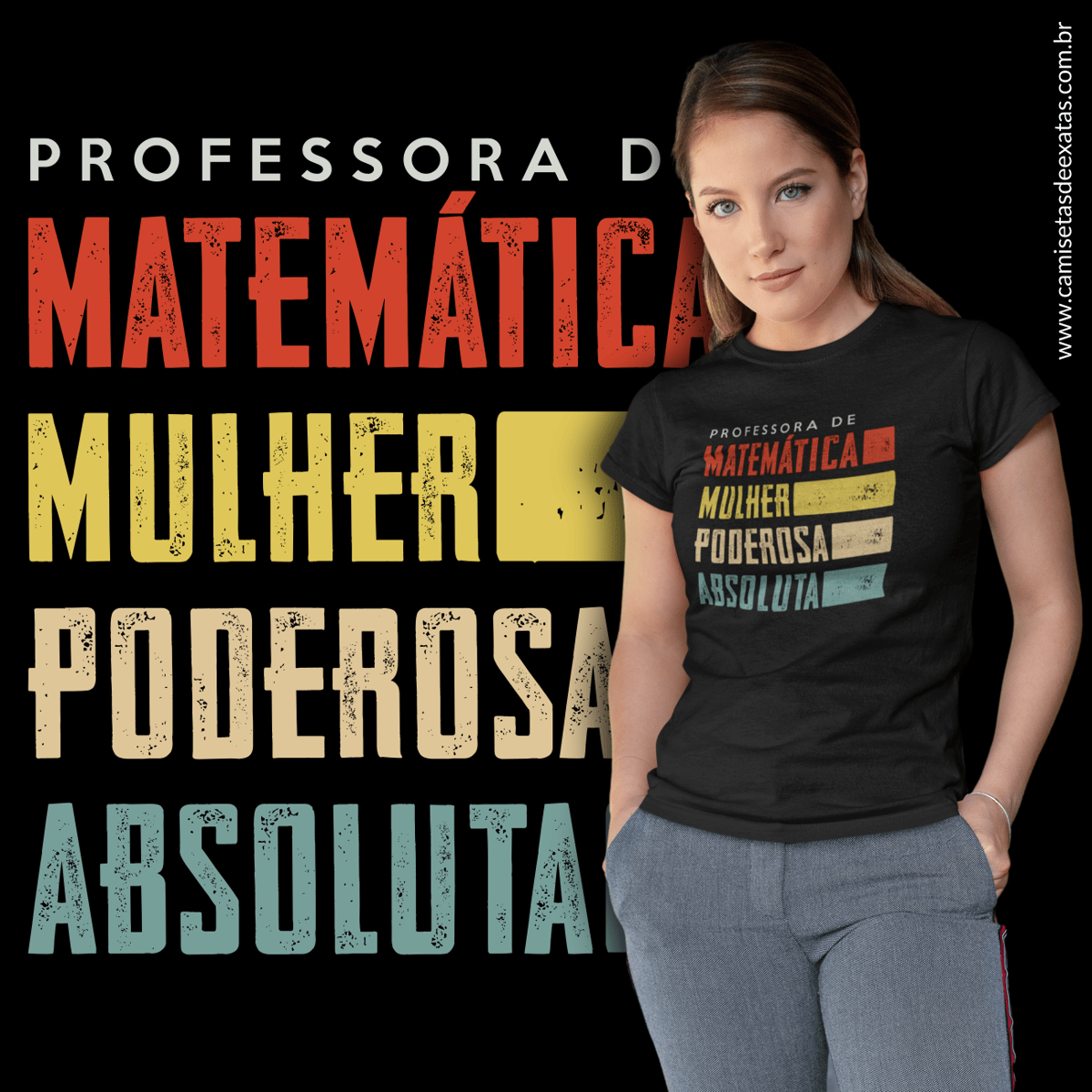 Nome do produto: PROFESSORA DE MATEMÁTICA [BABY LONG]