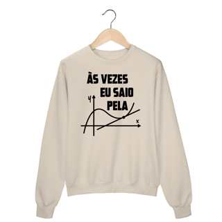Nome do produtoSAINDO PELA TANGENTE [MOLETOM UNISSEX]