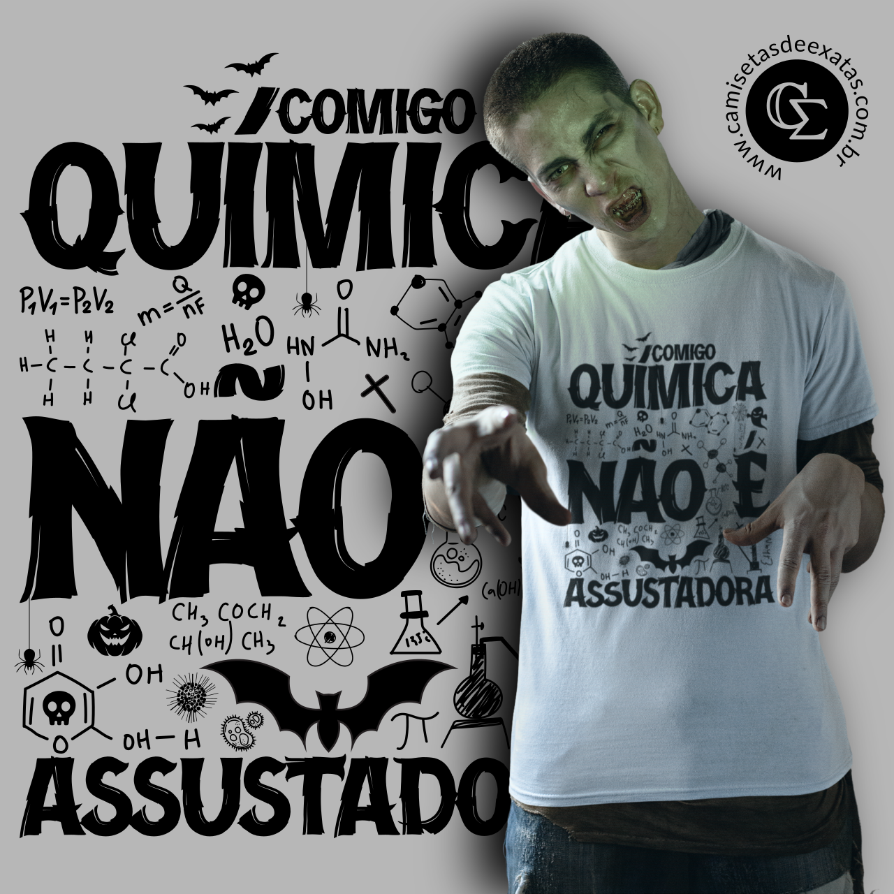 QUÍMICA NÃO É ASSUSTADORA [3] [UNISSEX]