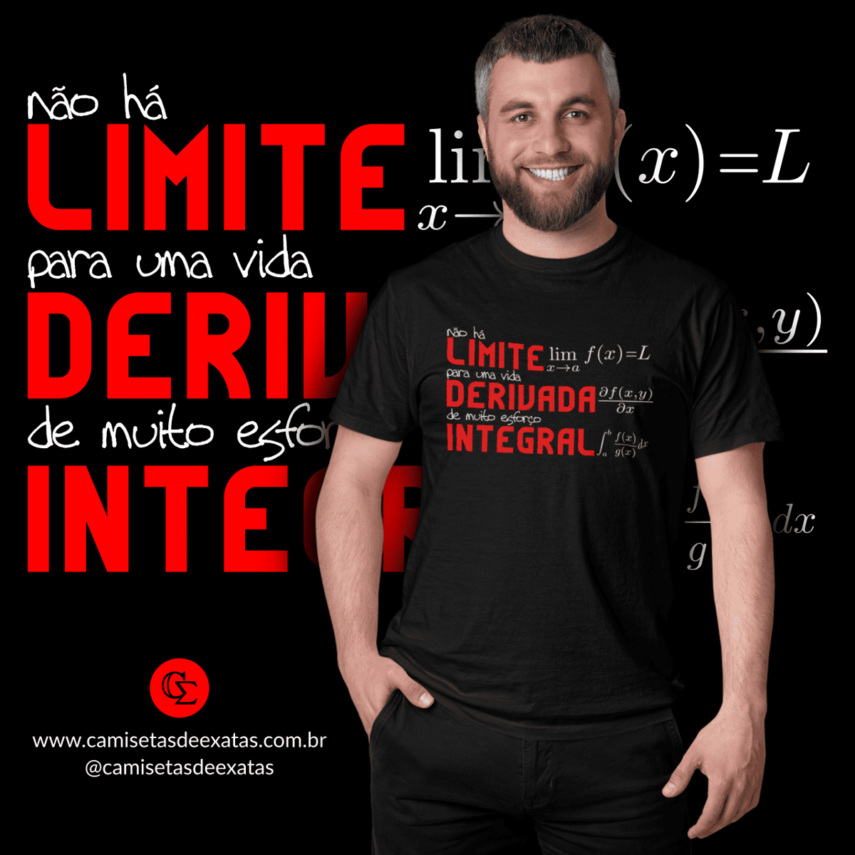 Nome do produto: LIMITE, DERIVADA, INTEGRAL [1]  [UNISSEX]