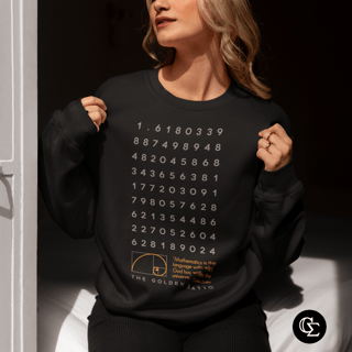Nome do produtoTHE GOLDEN RATIO [1] [MOLETOM UNISSEX]