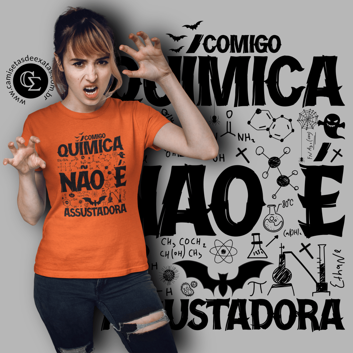 Nome do produto: QUÍMICA NÃO É ASSUSTADORA [3] [BABY LONG]