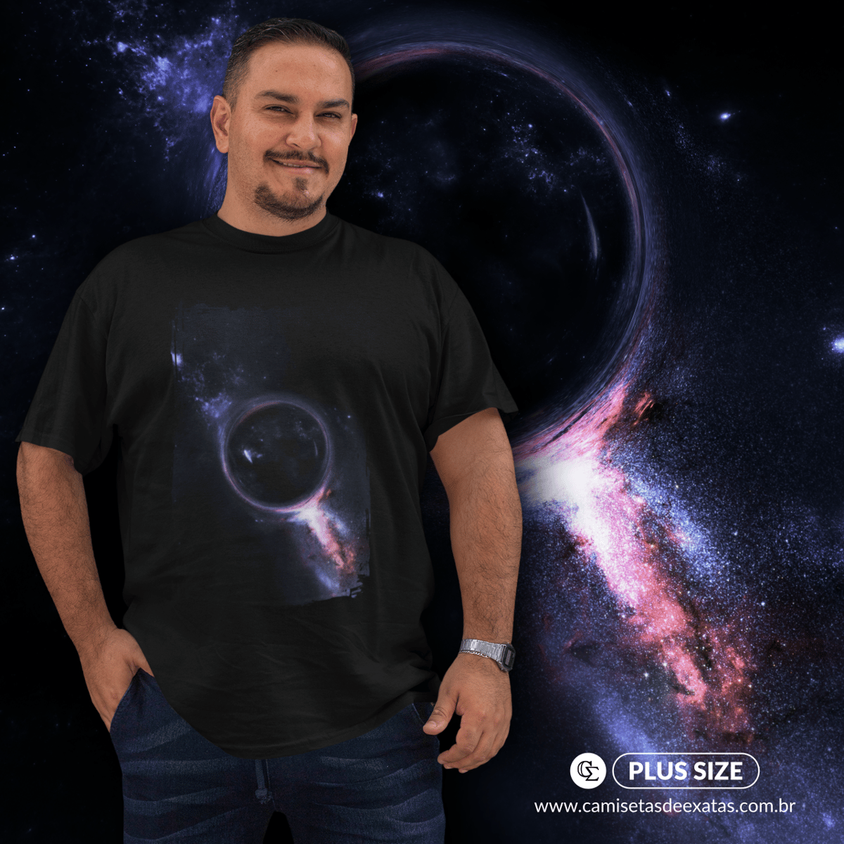 Nome do produto: BURACO NEGRO [PLUS SIZE]