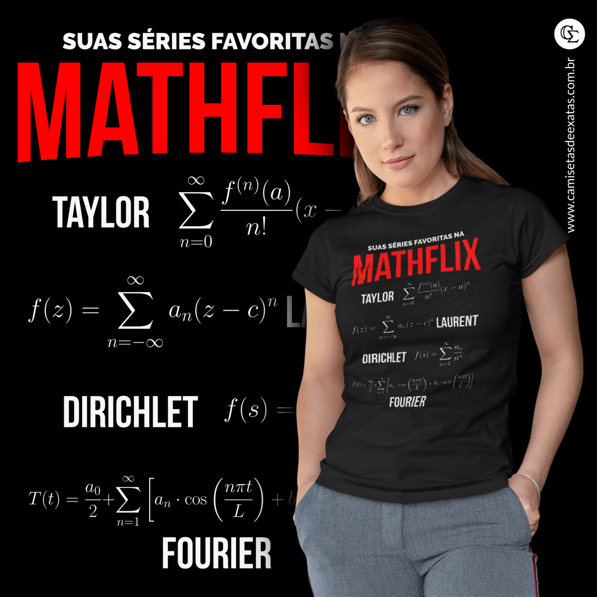 Nome do produto: MATHFLIX - SUAS SÉRIES FAVORITAS [BABY LONG]