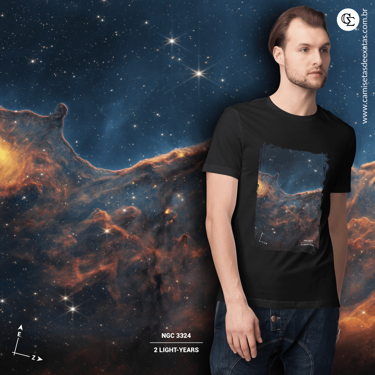 Nome do produto: NEBULOSA CARINA - JAMES WEBB [2]
