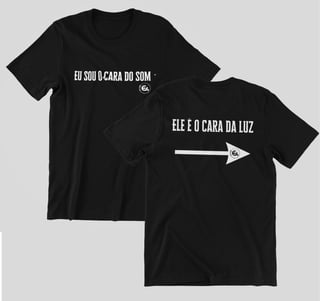 Camiseta Educa Áudio Eu sou o cara do som 