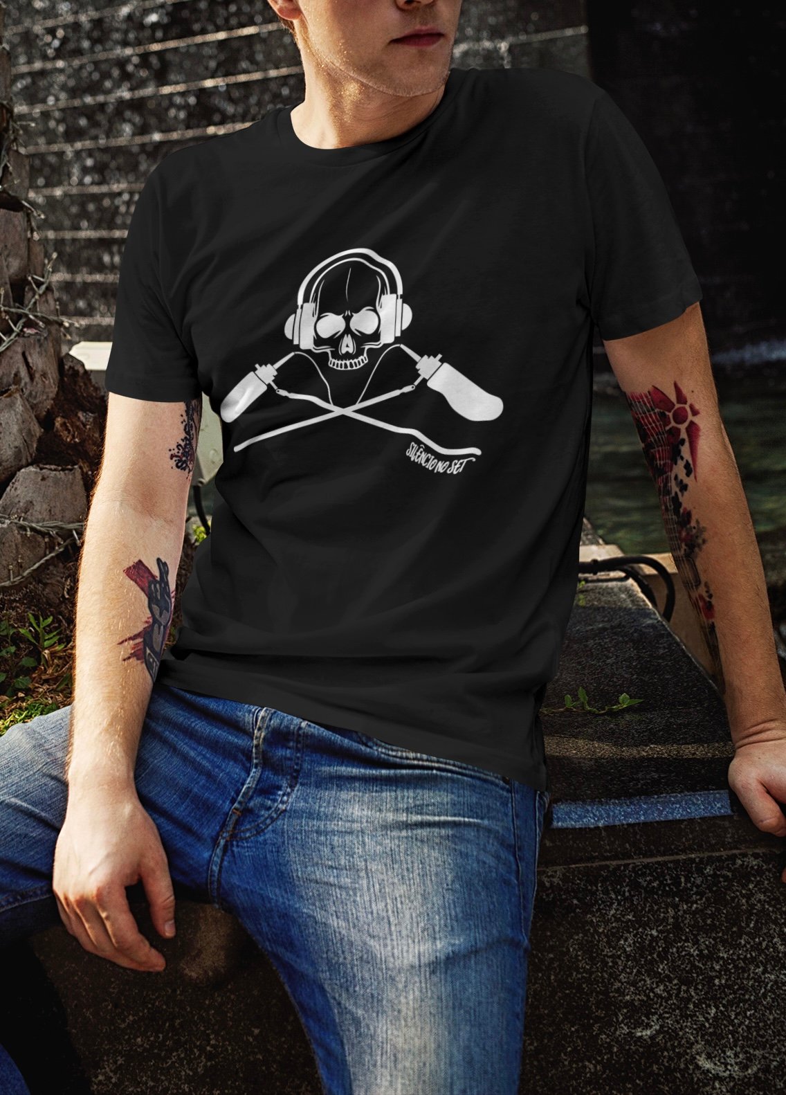 Camiseta Skull II | Preta