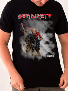 Camiseta Som direto II  | Preta