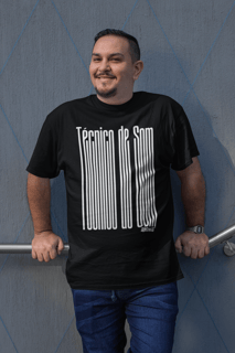 Camiseta Plus Size Técnico de som II | Preta