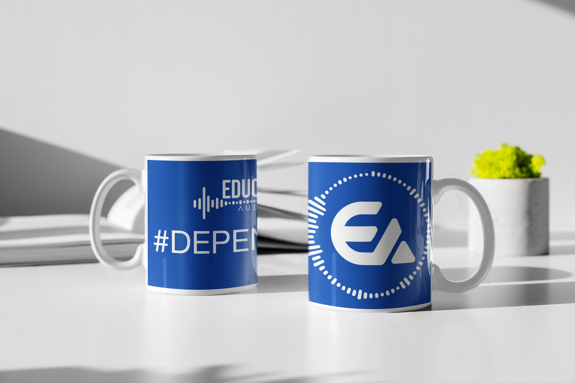 Caneca Educa Áudio #DEPENDE