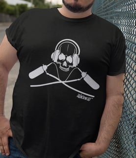 Camiseta Plus Size Skull II | Preta