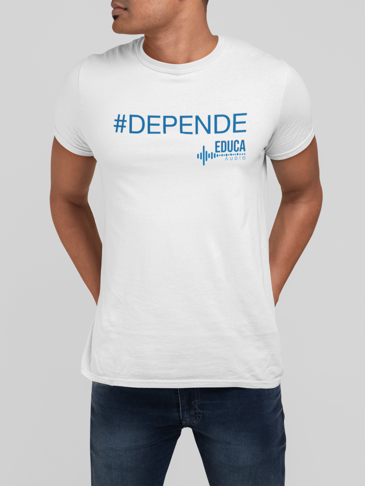 Camiseta Educa Áudio #DEPENDE II