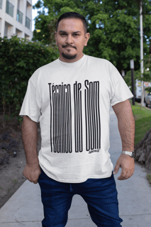 Camiseta Plus Size Técnico de som II | Branca