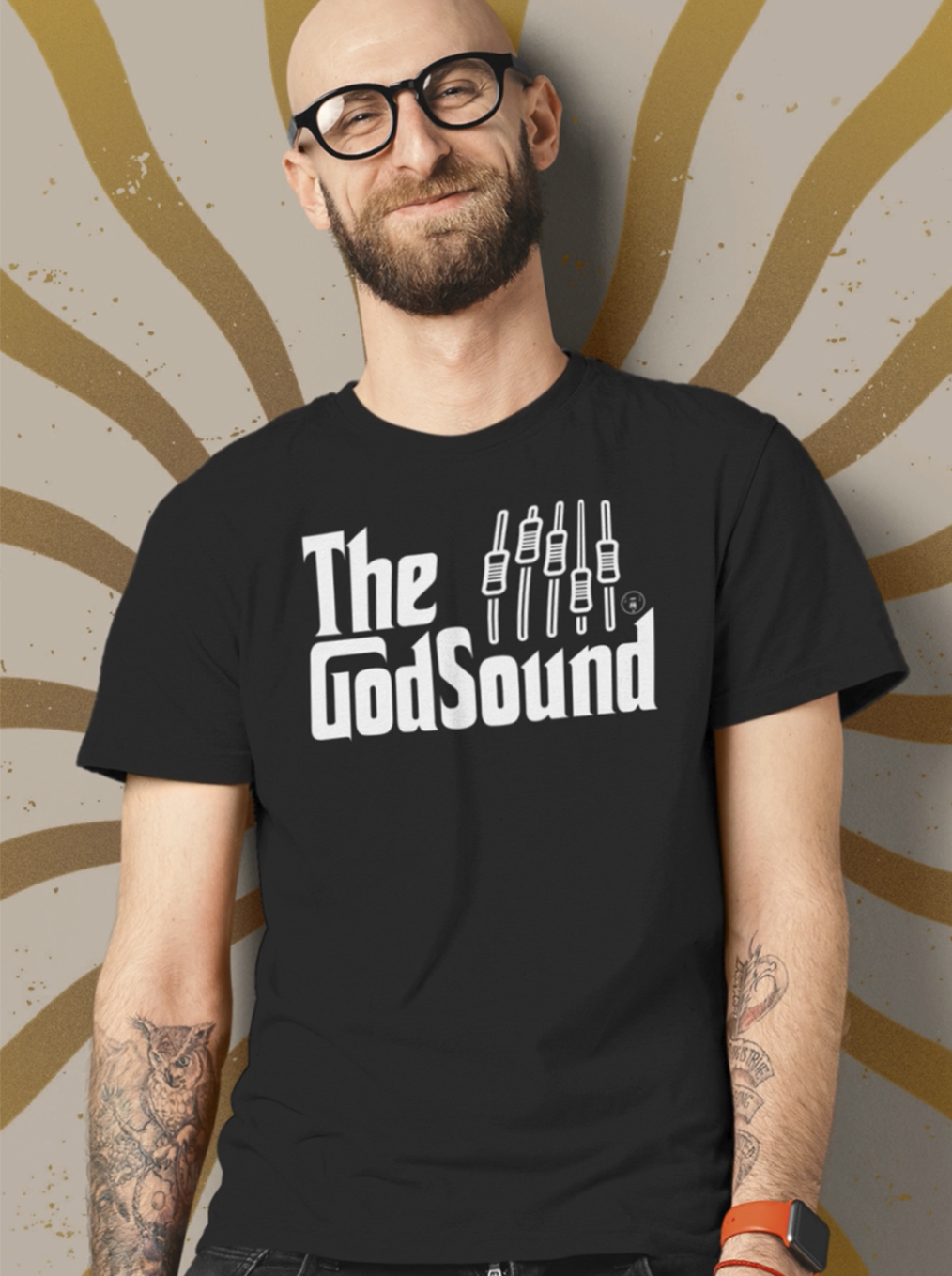 Camiseta The God Sound | Preta