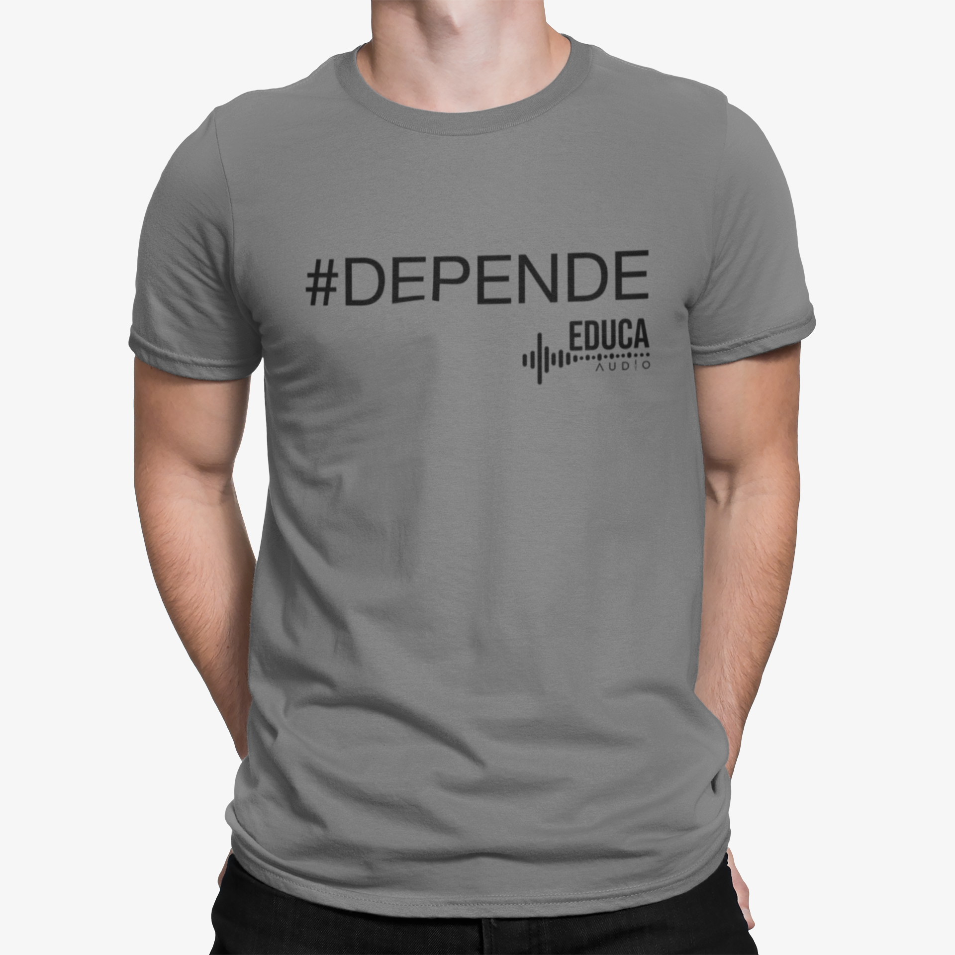 Camiseta Educa Áudio #DEPENDE III