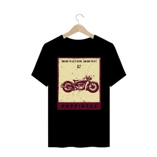 Nome do produto CAMISETA MASCULINA PREMIUM / HAPPINESS /  G87