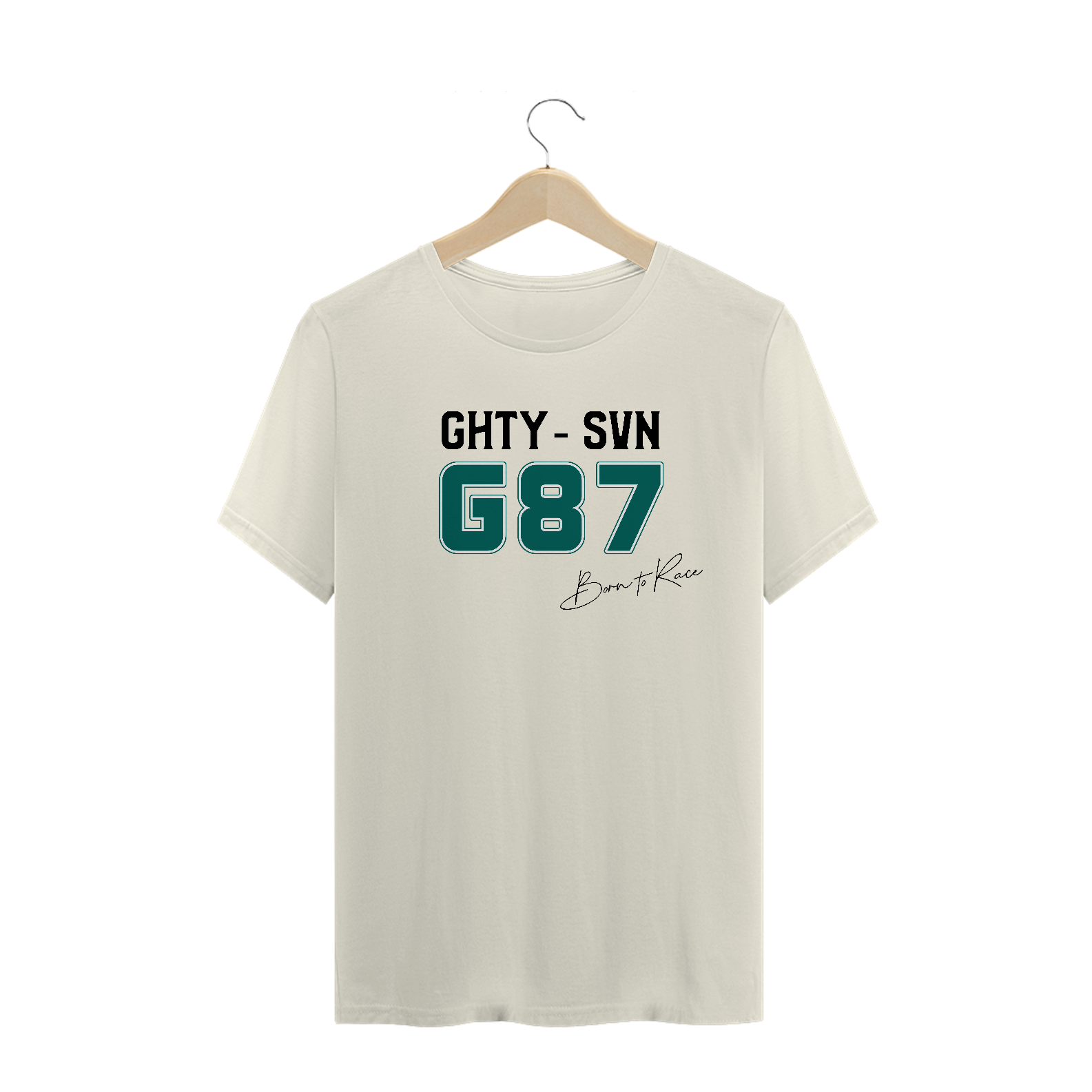 CAMISETA PREMIUM TECIDO PIMA / G87 BORN TO RACE ASSINATURA