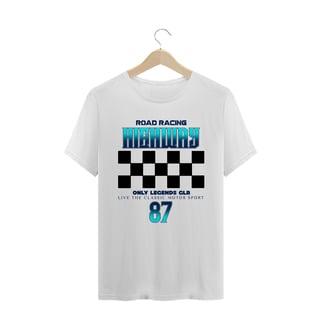 CAMISETA PRIME BRANCA ROAD RACING / HIGHWAY 87