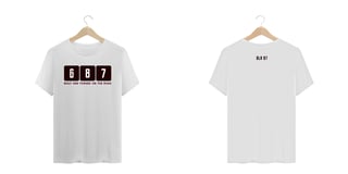 Nome do produto CAMISETA BRANCA MASCULINA PREMIUM / FORGED ON THE ROAD / GLR 87