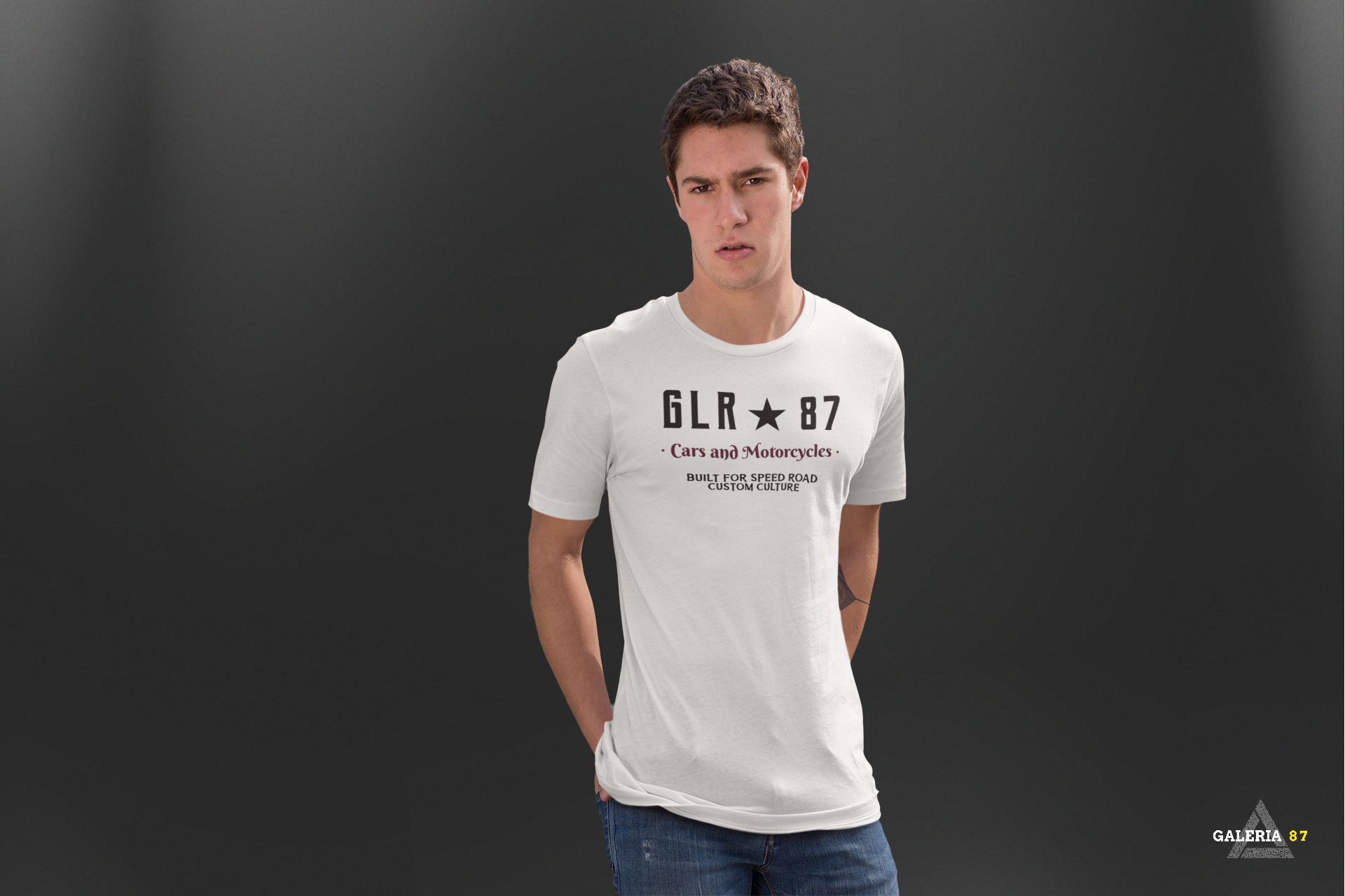 CAMISETA MASCULINA PREMIUM EDIÇÃO ESPECIAL / GLR★87