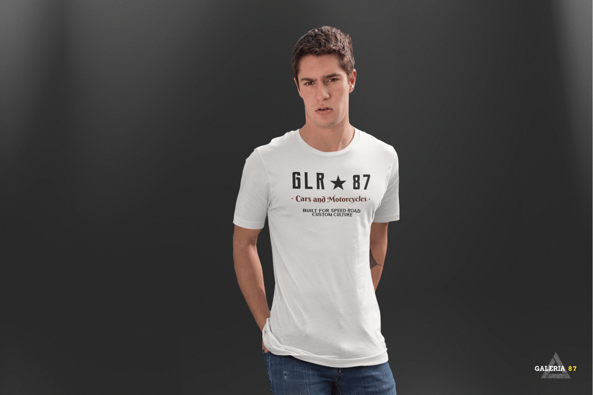 Nome do produto: CAMISETA MASCULINA PREMIUM EDIÇÃO ESPECIAL / GLR★87