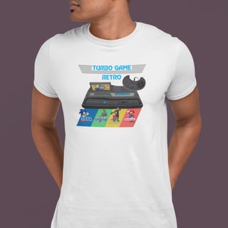 Nome do produto Camiseta Turbo Game Retrô