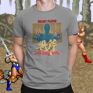 Nome do produto Camiseta Golden Axe - Select Player