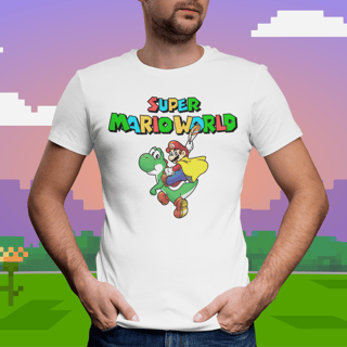 Nome do produto Camiseta Super Mario World