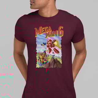 Nome do produto Camiseta Mega Man 6